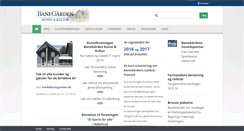 Desktop Screenshot of banegaarden.dk
